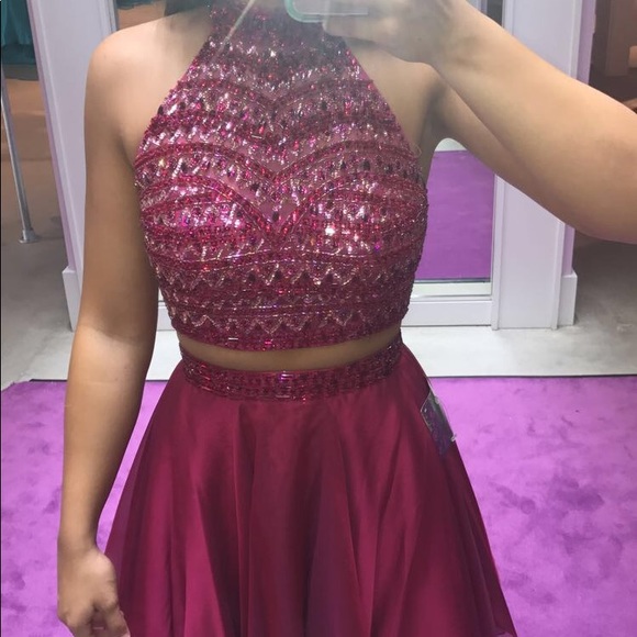 Sherri Hill Homecoming dress Size 4 - Picture 2 of 4
